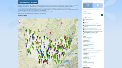 Annuaire des acteurs de l'environnement et du DD en BFC