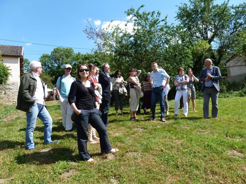 Rencontre du réseau en juin 2014 à Sainte Colombe en Auxois