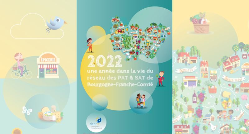 2022, une année dans la vie du réseau des plans alimentaires territoriaux de Bourgogne-Franche-Comté