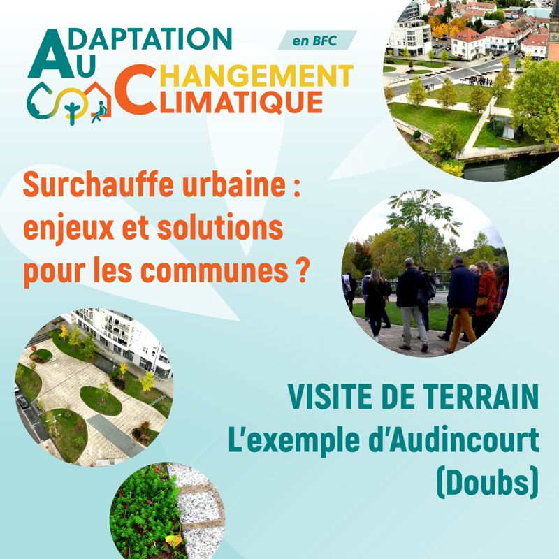 Adaptation au changement climatique : Audincourt lutte contre la surchauffe urbaine