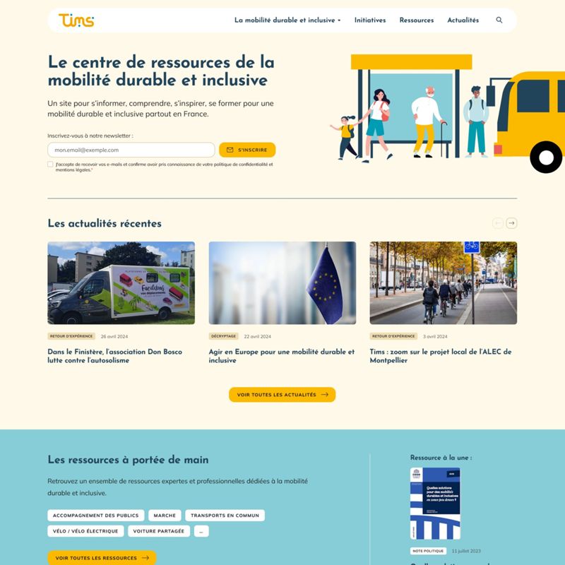 23.05.2024 : Ouverture du site de la mobilité durable et inclusive