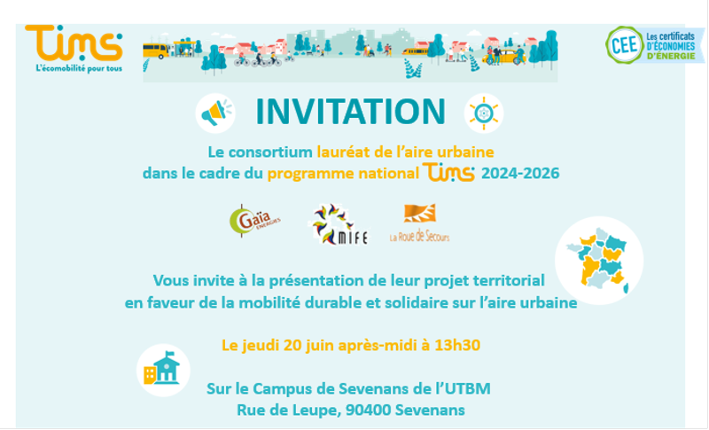 30.05.2024 : Lancement du programme TIMS sur le Pôle Métropolitain Nord Franche Comté