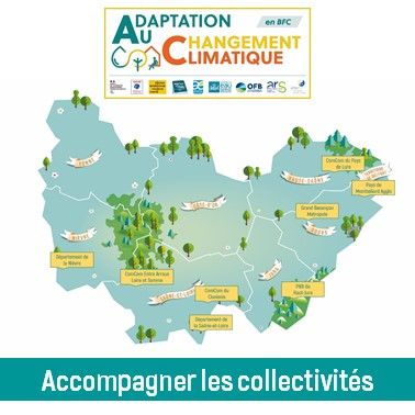 📣 Accompagner les collectivités de Bourgogne-Franche-Comté dans leur stratégie d’adaptation au changement climatique