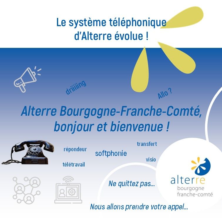 🚧 Le système téléphonique d'Alterre évolue !