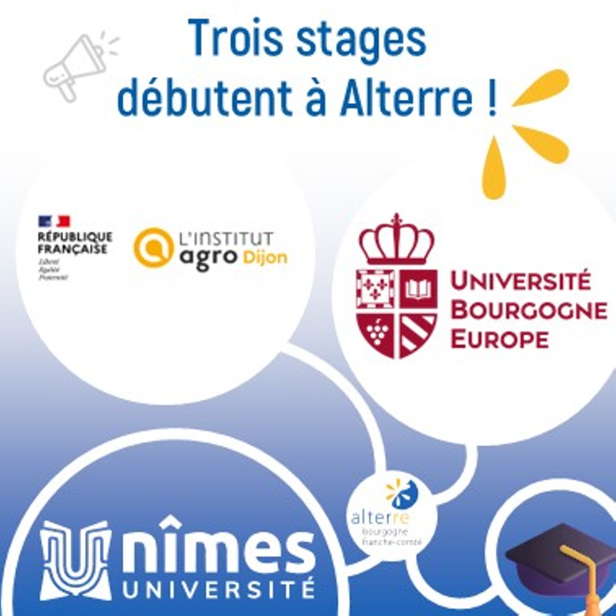 👋 En 2026, trois stagiaires viennent renforcer l'équipe !