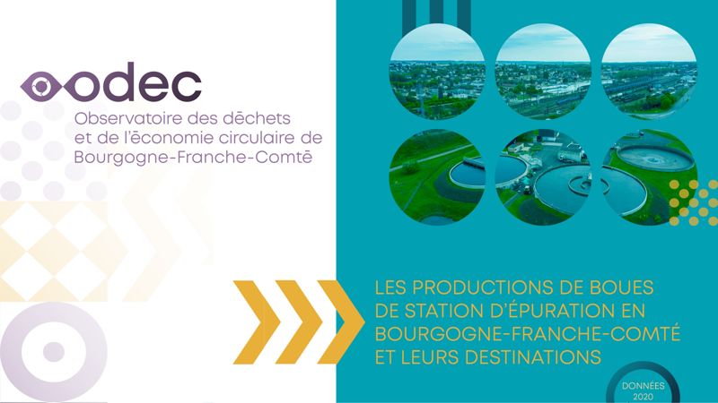 L’ODEC dresse l’état des lieux des productions de boues de station d’épuration en région